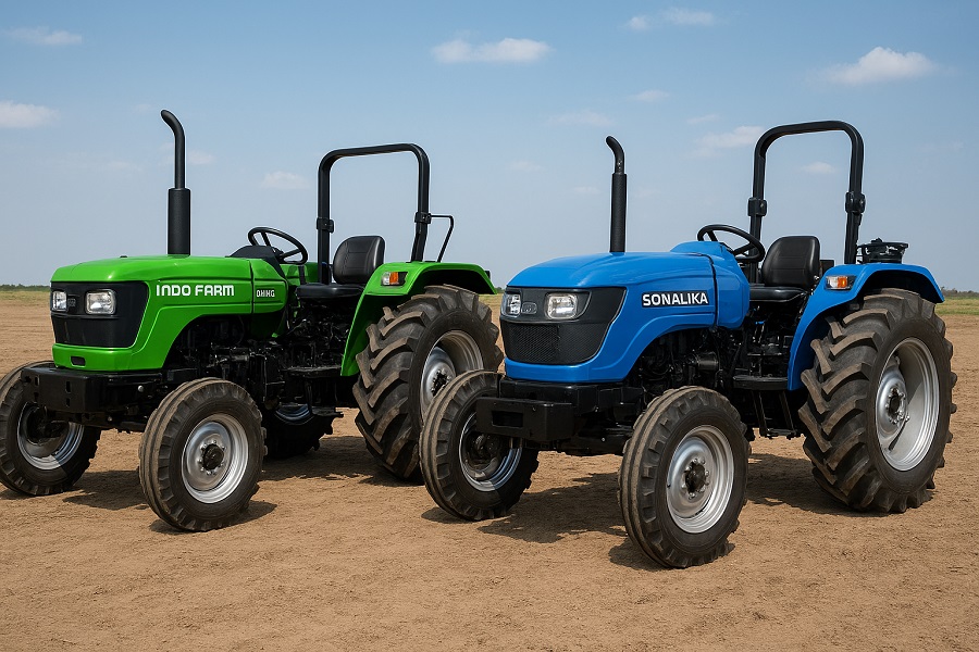 Clash of the Titans: Indo Farm 4190 DI vs. Sonalika Worldtrac 75 RX 4WD